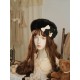 Hoshibako Works Bow Plush Beret(Pre-Made/8 Colours)